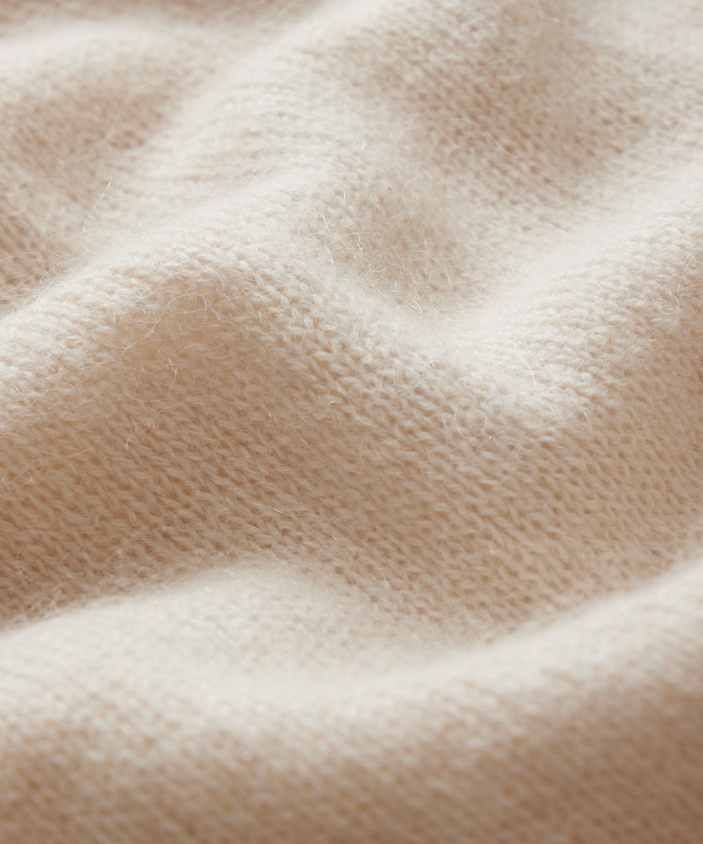 Relaxed Mohair Sweater Polo