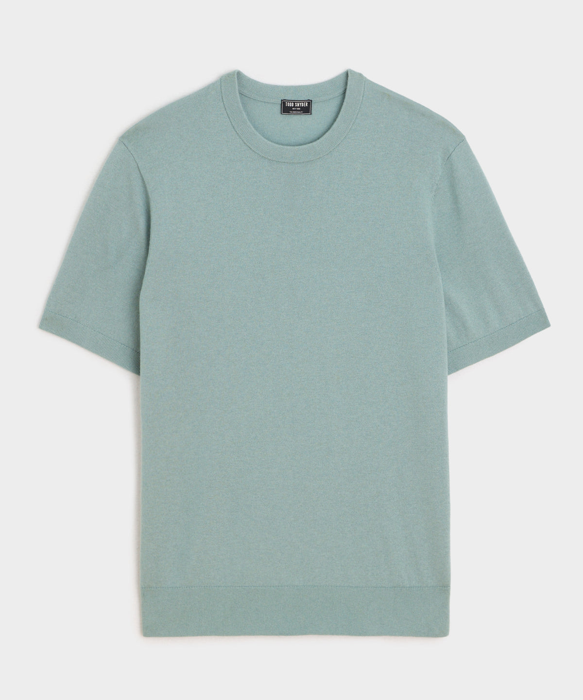 Silk-Cashmere Sweater Tee