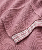 Tipped Waffle Sweater Polo