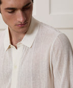 Italian Linen Sweater Polo