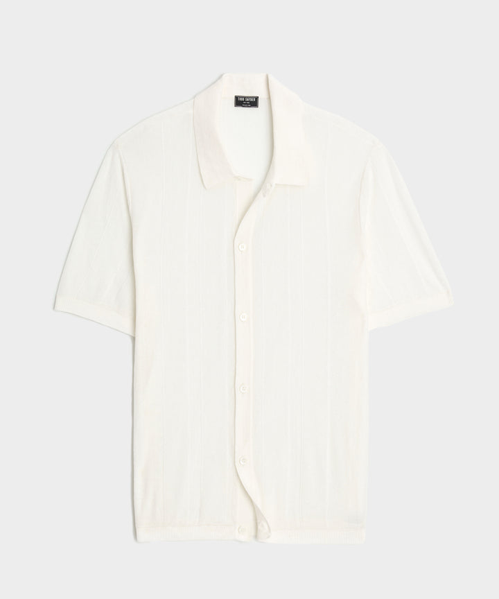 Italian Linen Sweater Polo