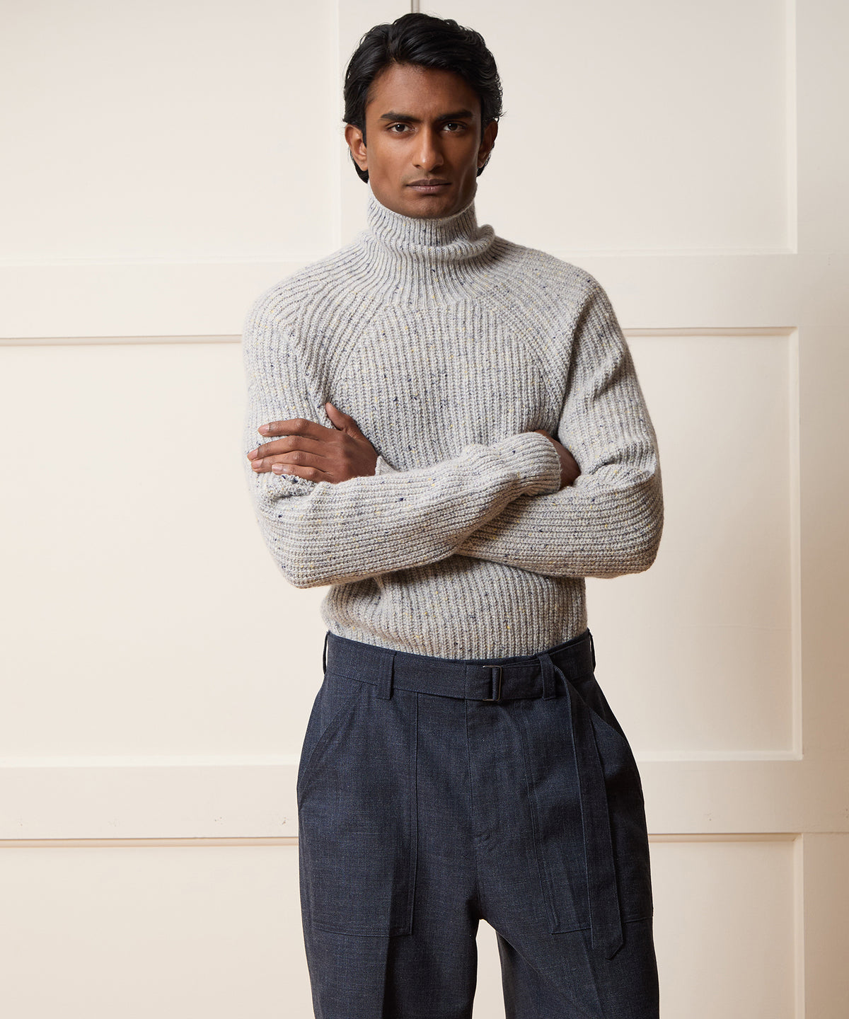 Inis Meáin Boat Builder Turtleneck Sweater