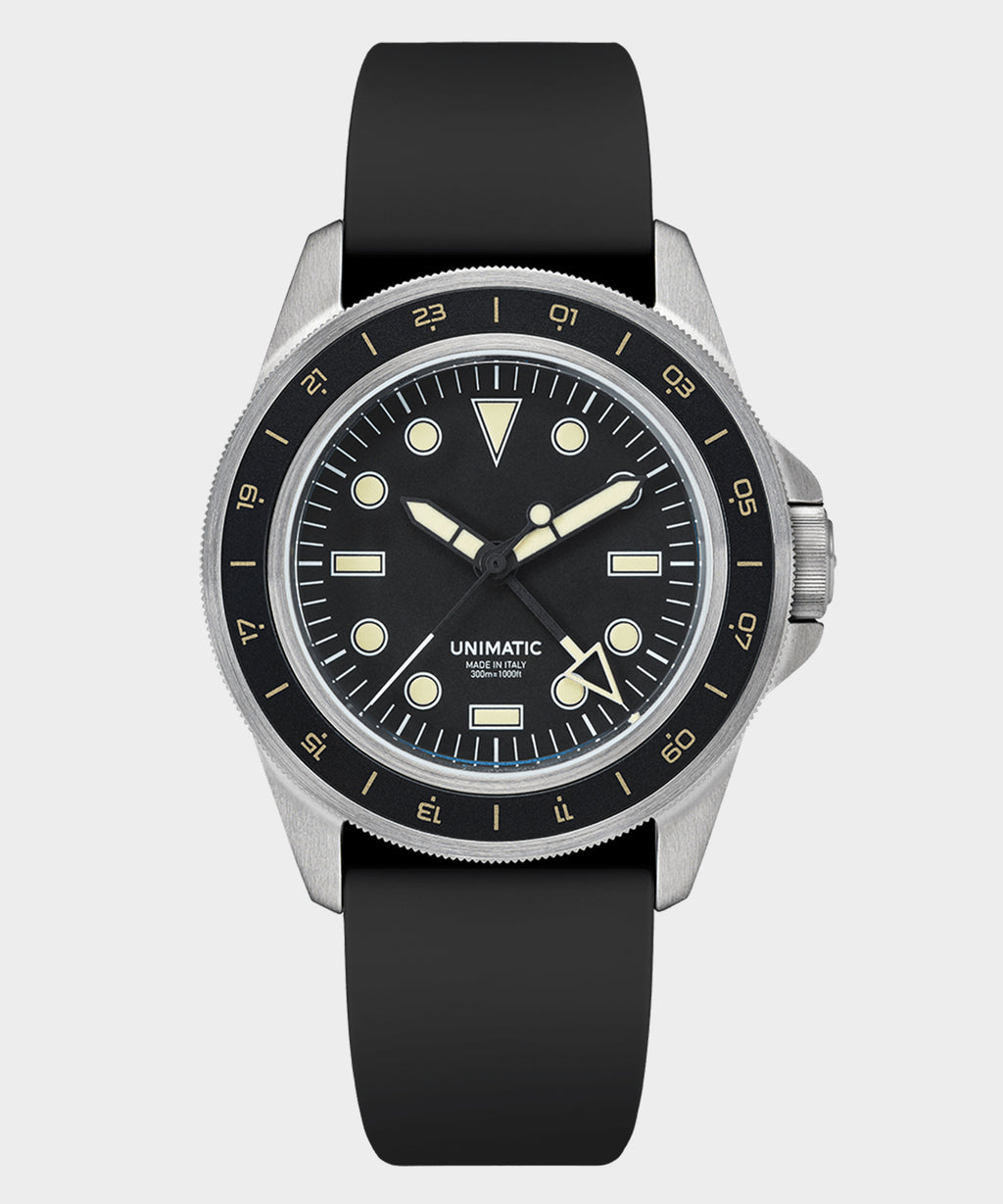 UNIMATIC U1-GMT-DHB Heritage Diver Watch