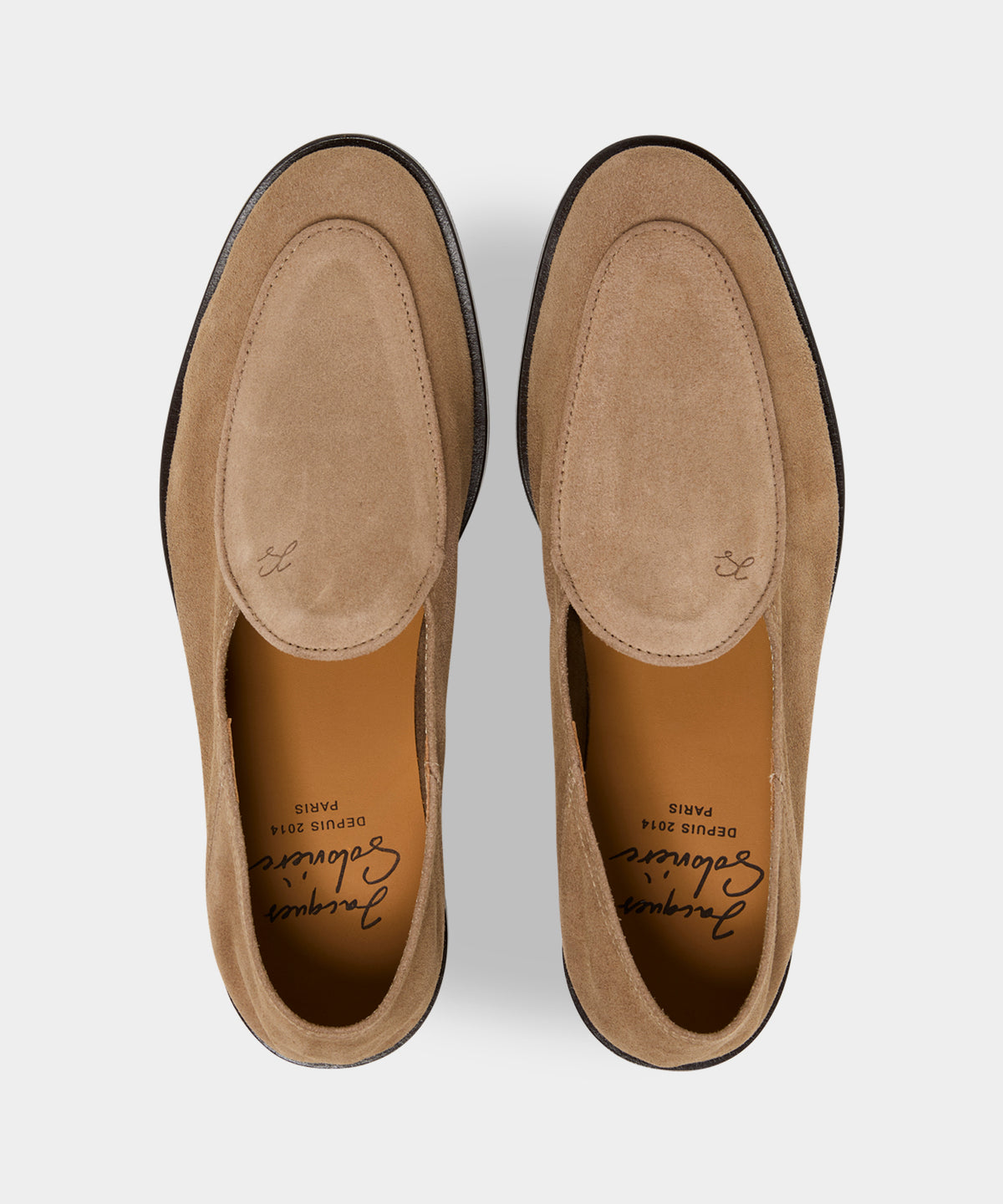 Jacques Solovière Suede Chris Loafer