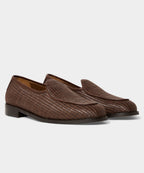 Jacques Solovière Raffia Anorio Loafer