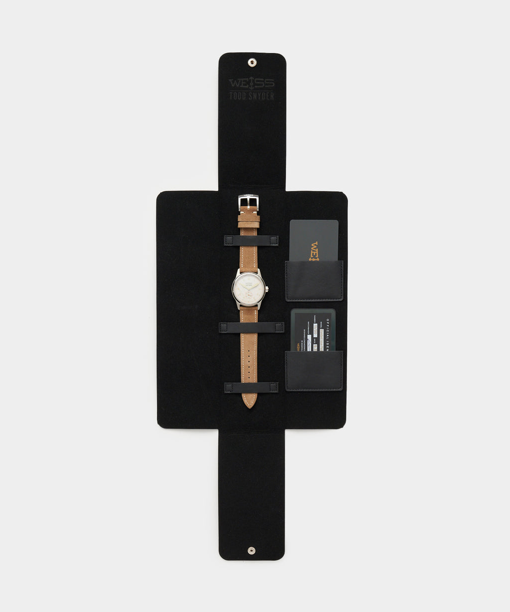 Todd Snyder x Weiss Watch Company 38MM Standard Issue Watch in Sand Storm