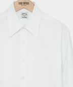 Hamilton + Todd Snyder Long Point Collar Shirt in White
