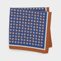 Italian Pocket Square in Quad Motif