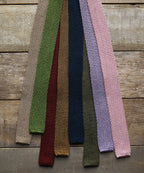 Italian Silk Knit Tie in Green