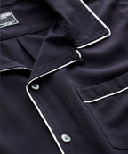 Japanese Tipped Rayon Lounge Shirt