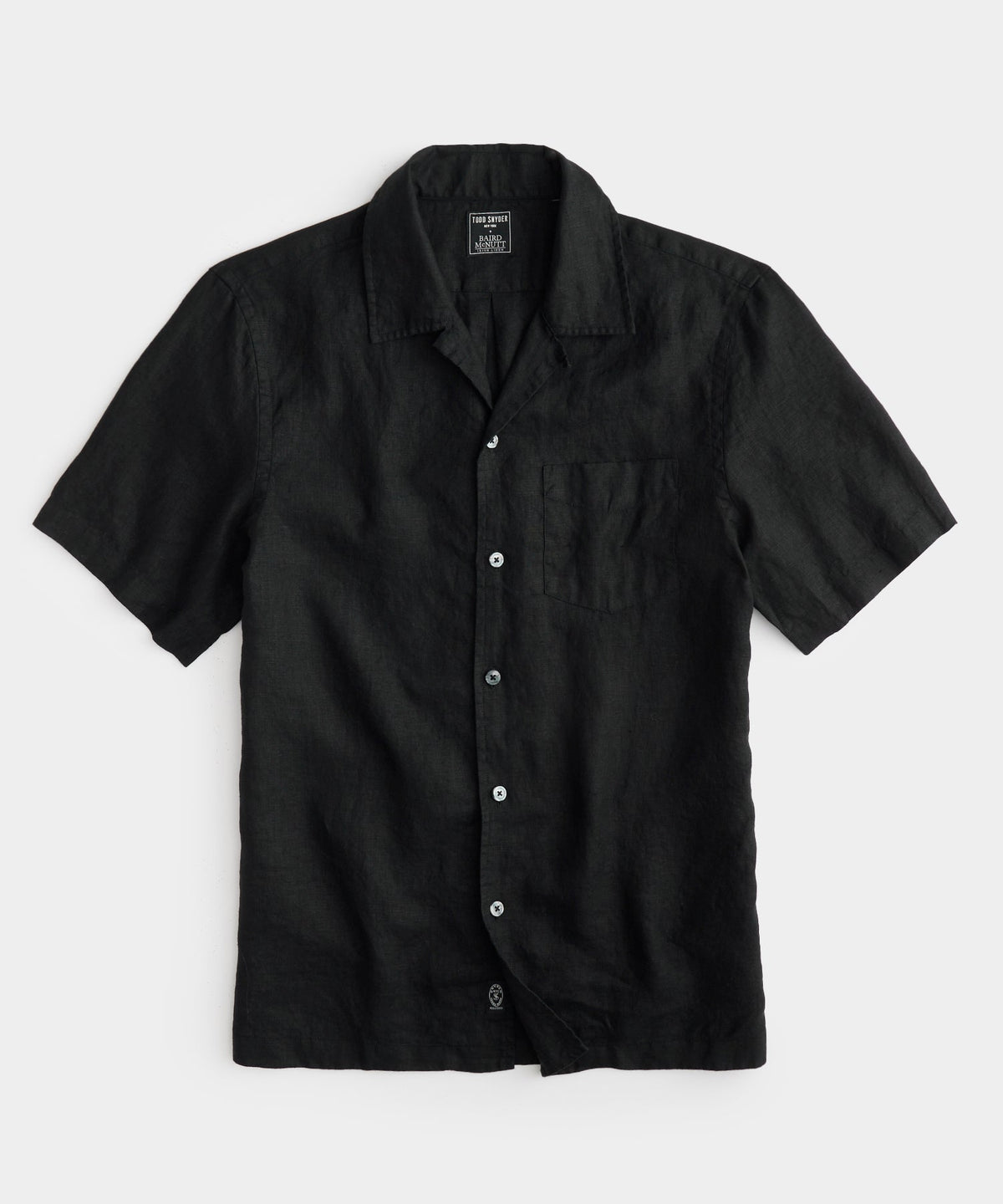 Sea Soft Irish Linen Camp Collar Shirt