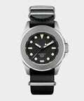 UNIMATIC U4 Classic Military Watch in black